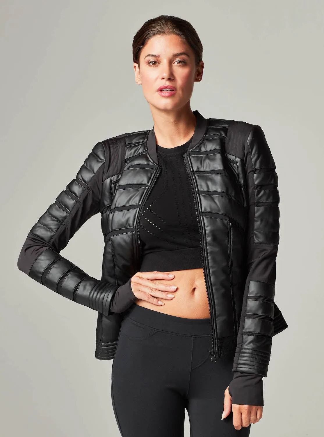 MESH INSET BOMBER