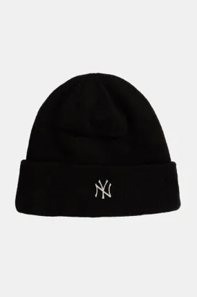 New Era beanie METALLIC NEW YORK YANKEES black color 60565222