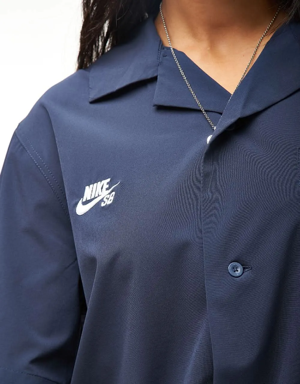 Nike SB 'Team USA' Skate Bowler S/S Shirt - Obsidian/White