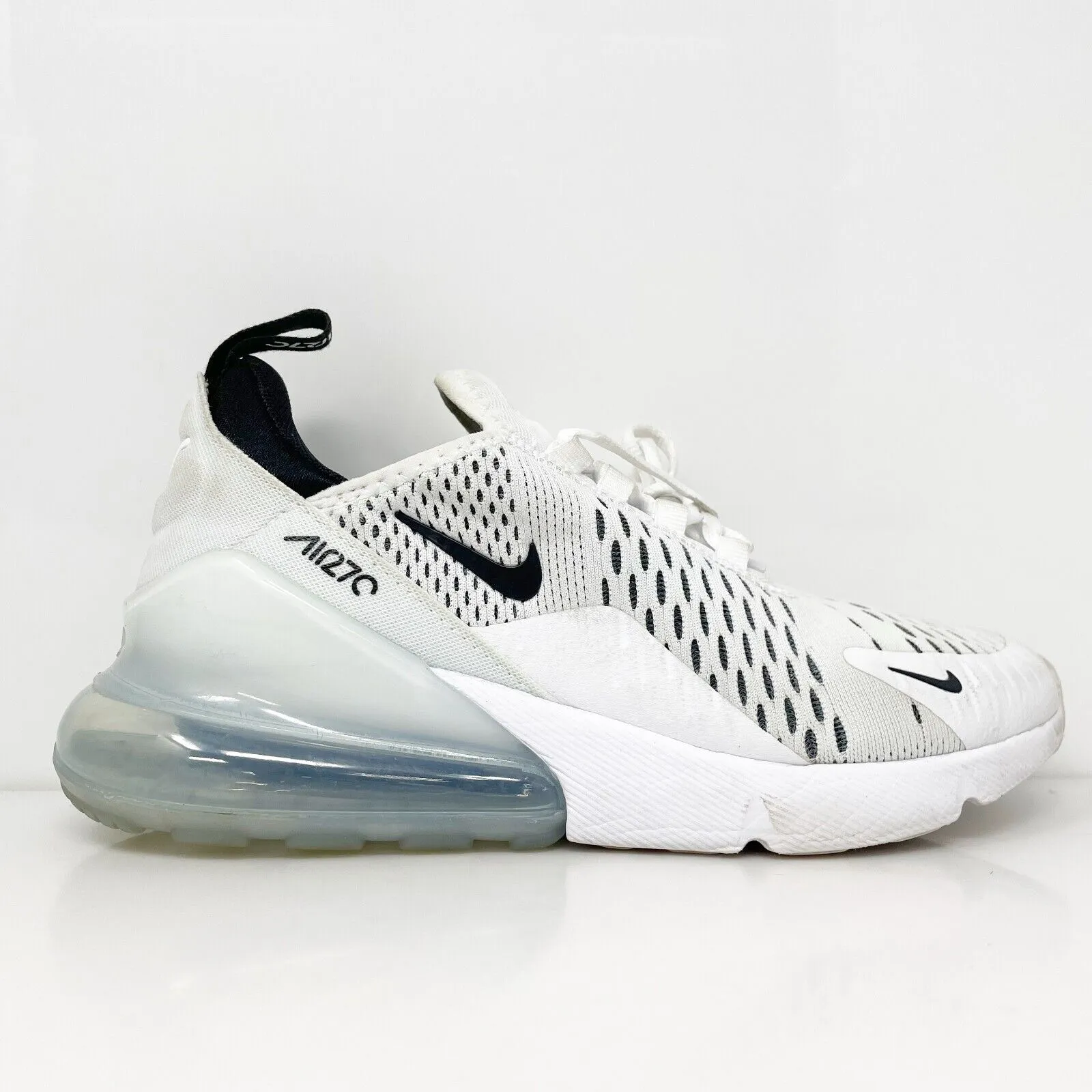 Nike Womens Air Max 270 AH6789-100 White Running Shoes Sneakers Size 6.5