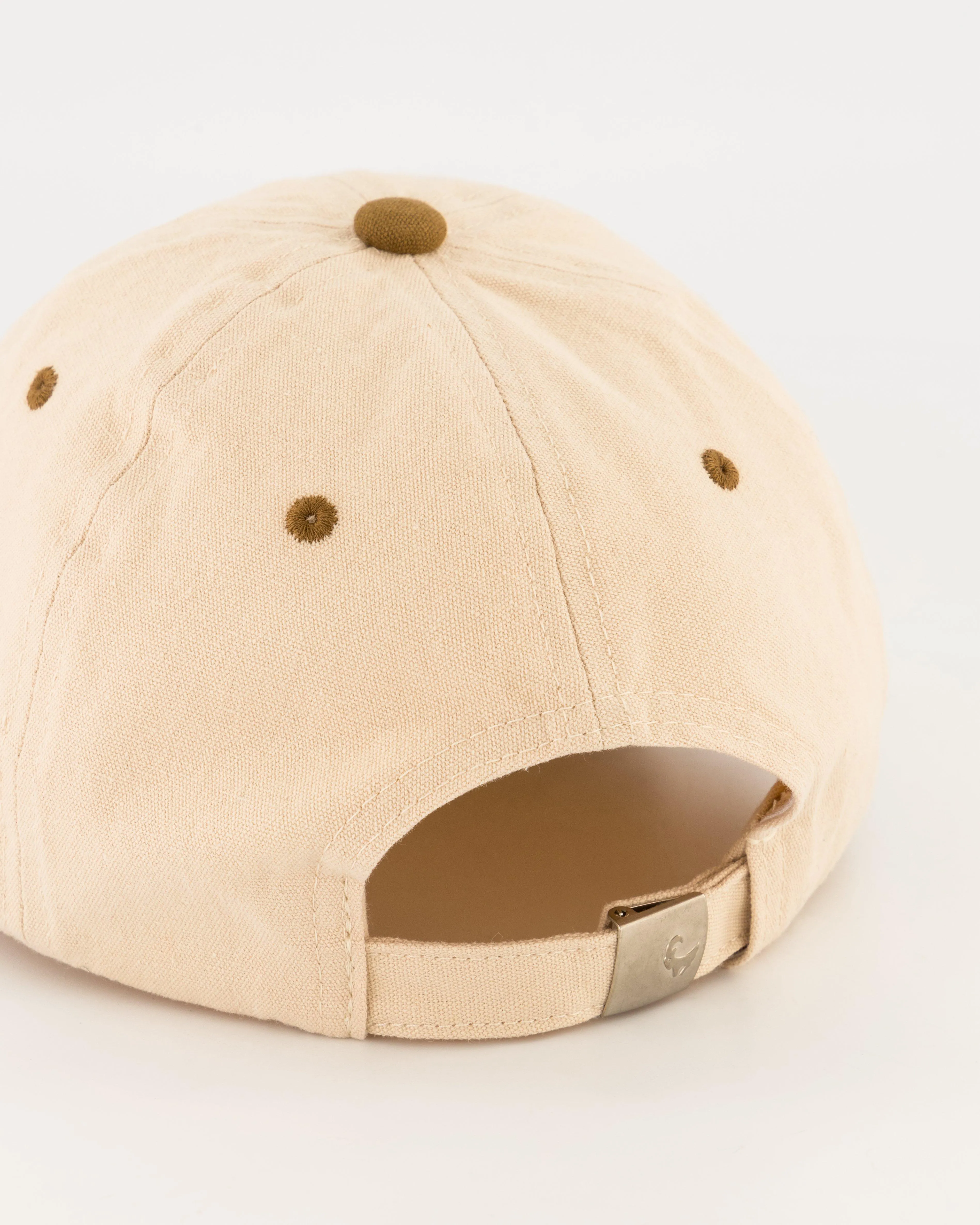 Old Khaki Zanda Washed Colourblock Peak Cap | Cape Union Mart