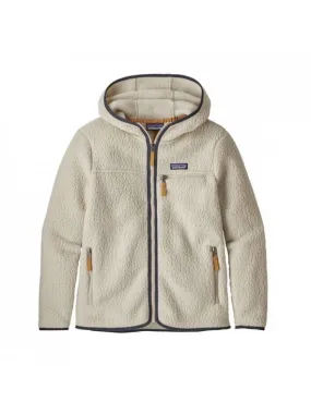 Patagonia Women's Retro Pile Fleece Hoody : Pelican