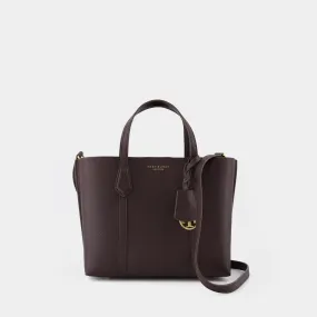 Perry Small Shopper Bag - Tory Burch - Leather - Burgundy