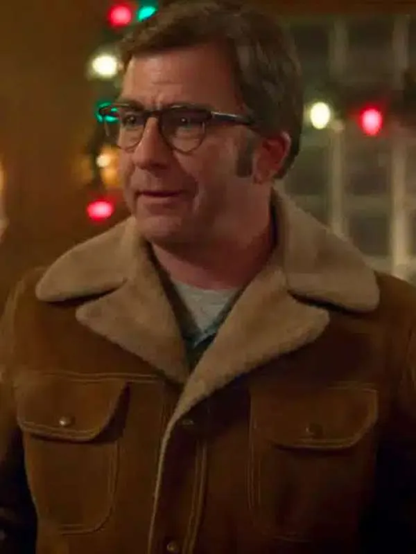 Peter Billingsley A Christmas Story Christmas Brown Shearling Jacket