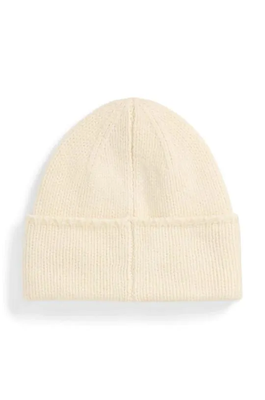 Polo Ralph Lauren wool beanie beige color 455954355