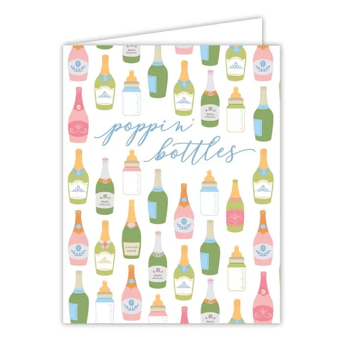 Poppin' Bottles Champagne Assortment Greeting Card