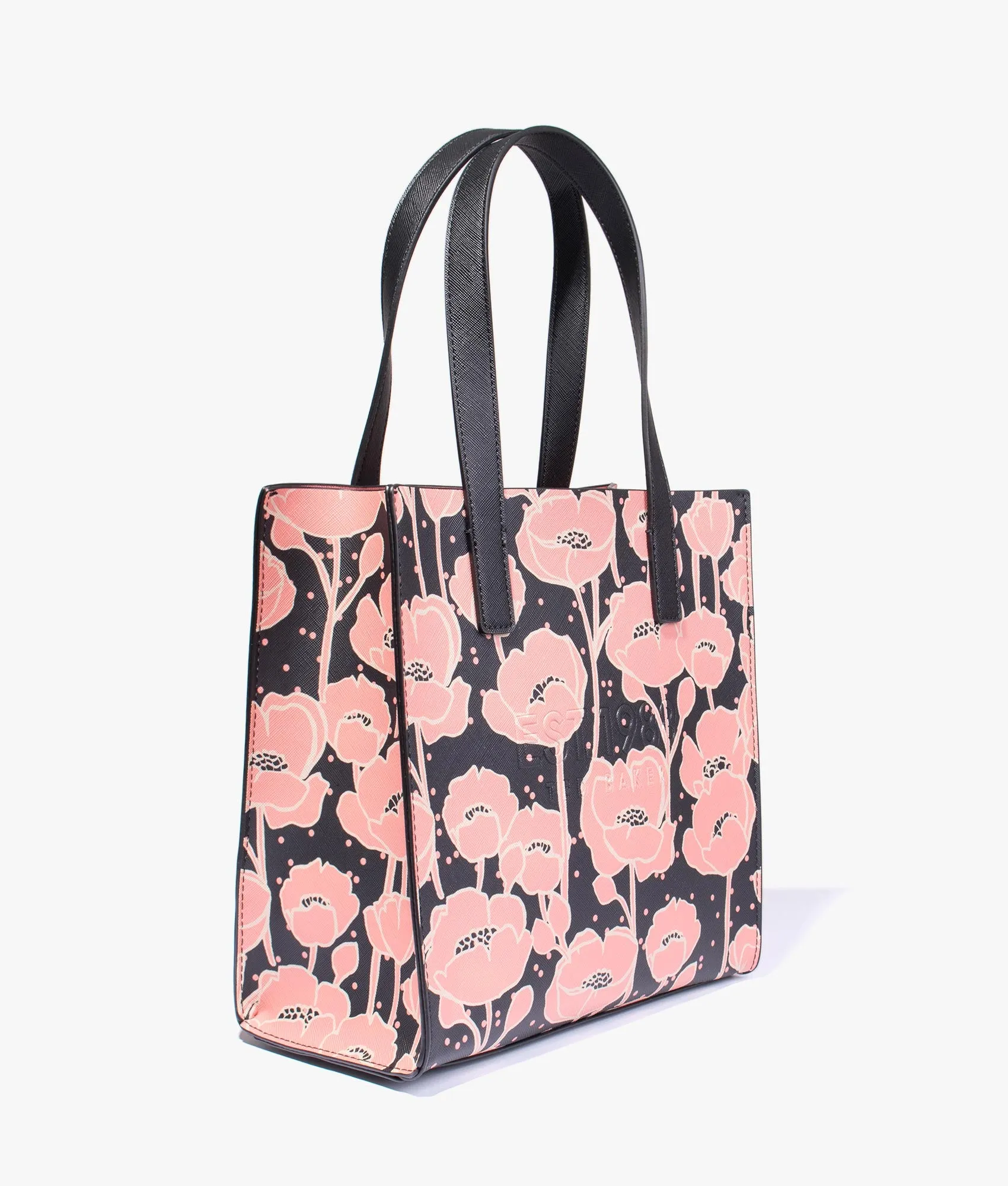 Popscon floral printed small shopper