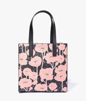 Popscon floral printed small shopper