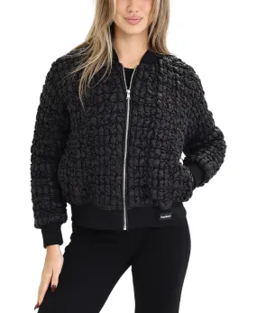 Puckered Bomber Jacket