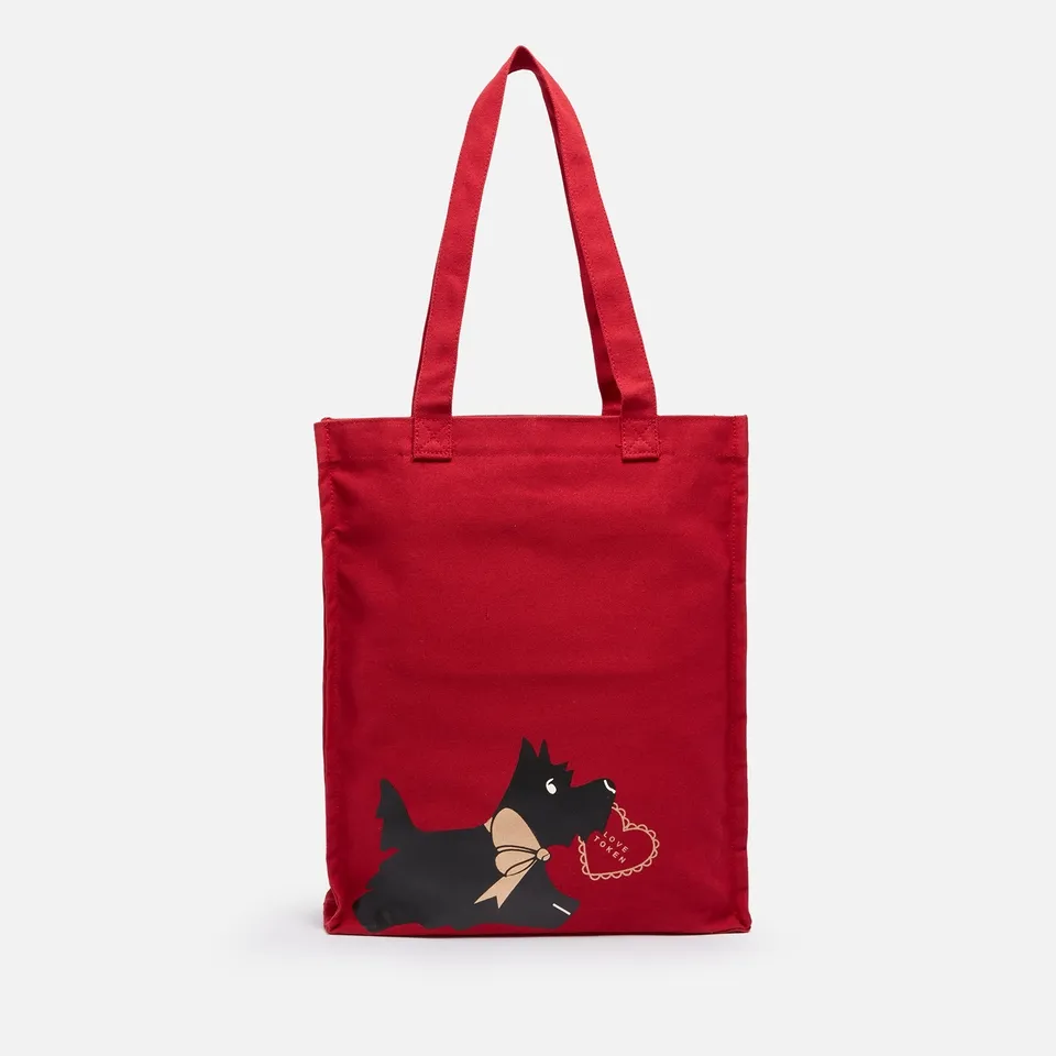 Radley Valentines Medium Cotton-Canvas Tote Bag