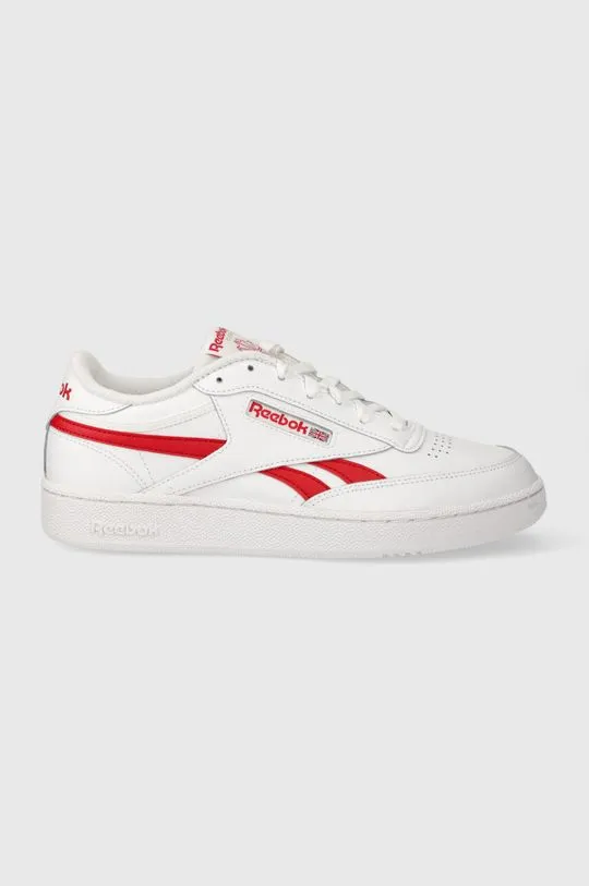 Reebok Classic leather sneakers CLUB C white color