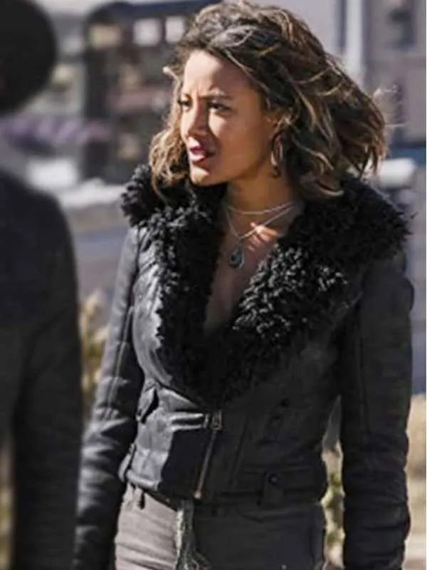 Roswell, New Mexico S03 Heather Hemmens Black Leather Jacket