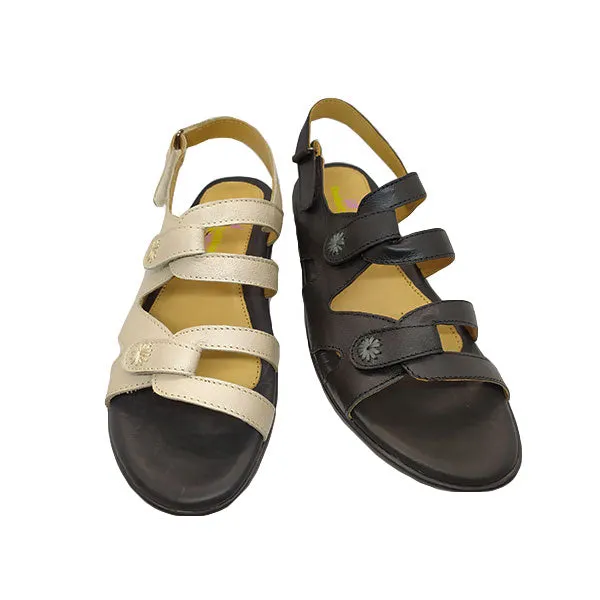 Sandalia de tiras con velcro Doctor Cutillas