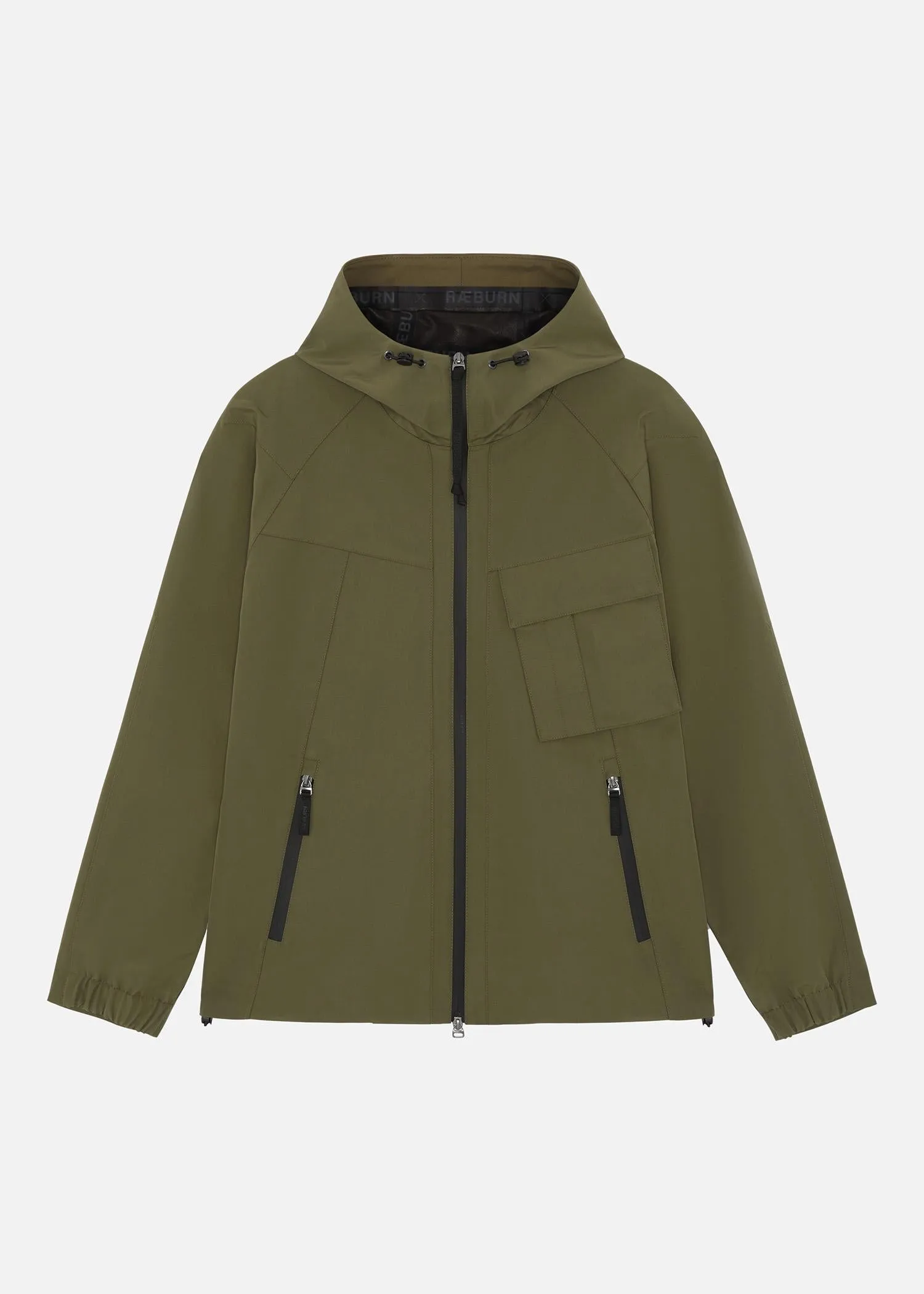 SEAM SEALED ANORAK OLIVE