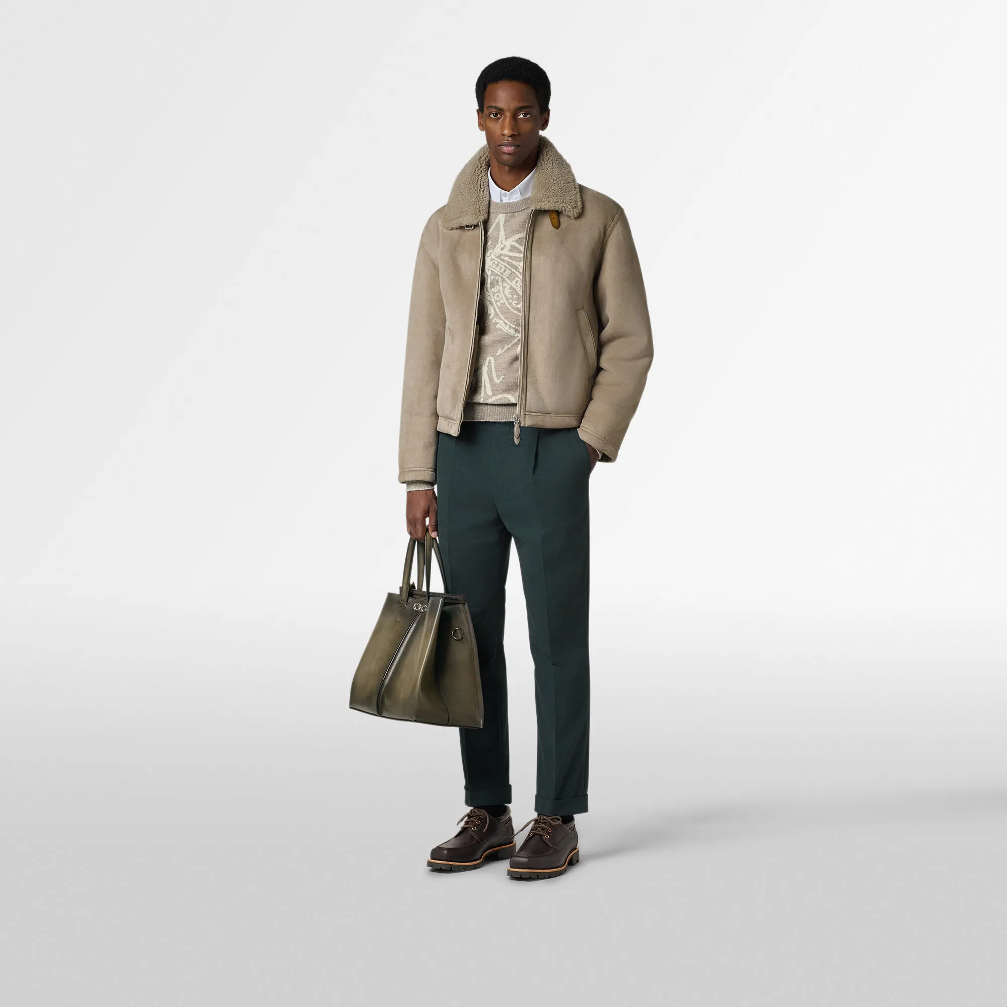 Shearling Blouson