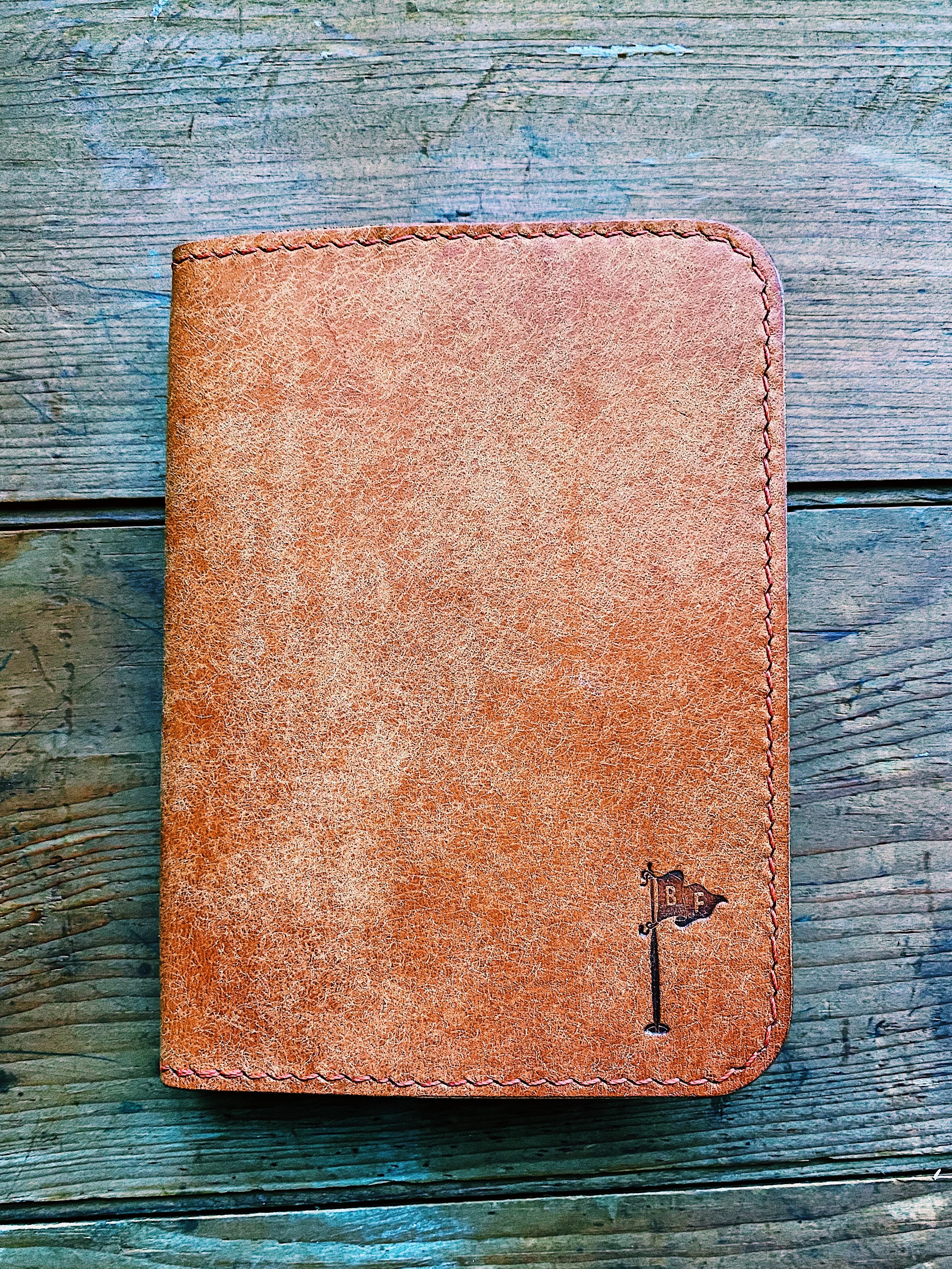 Single Barrel Collection  Minimalist Golf Scorecard Holder in Pueblo Olmo