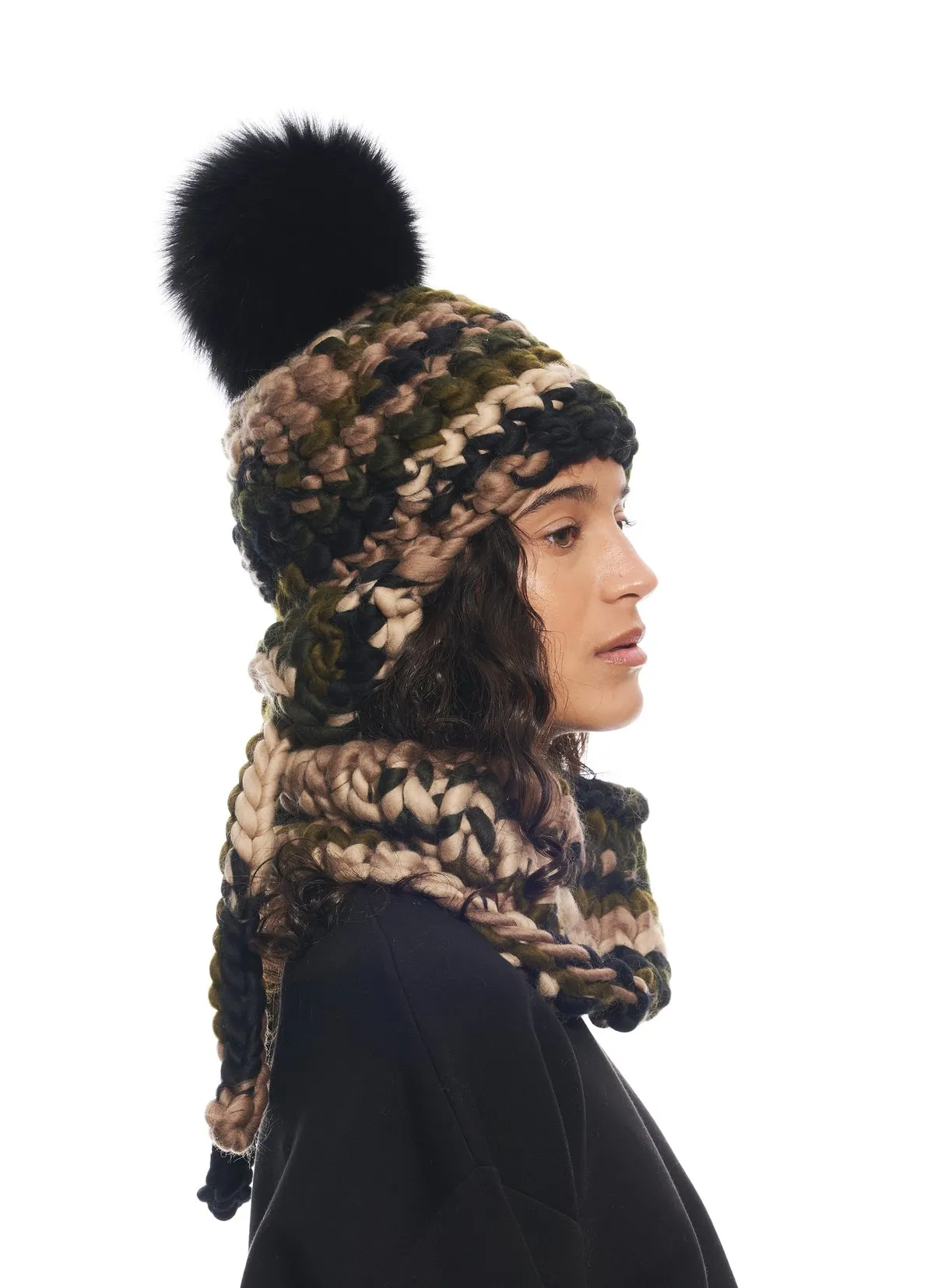 small snood SCARF - camo 