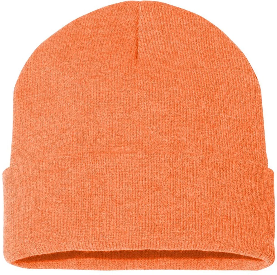 Sportsman Solid 12 Cuffed Beanie