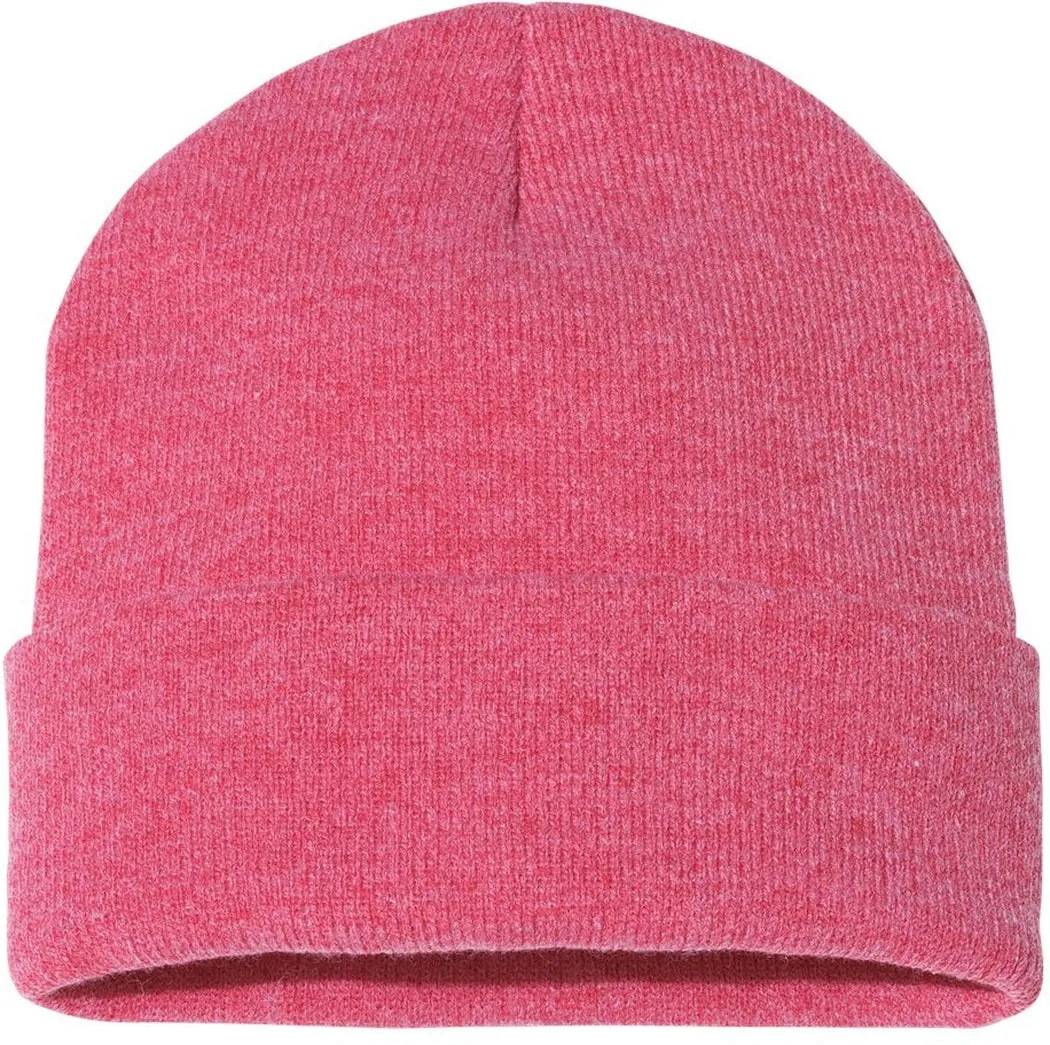 Sportsman Solid 12 Cuffed Beanie