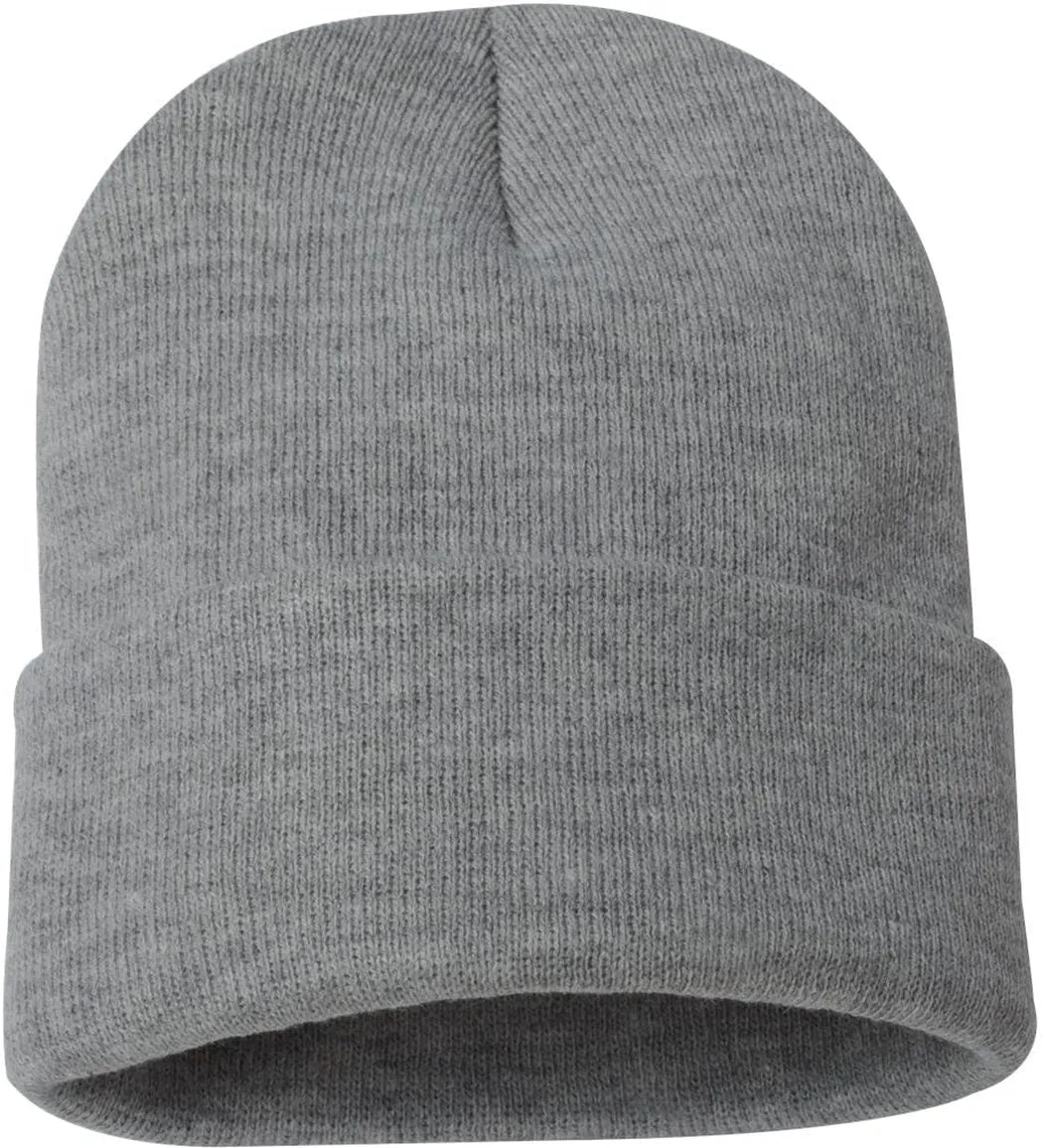 Sportsman Solid 12 Cuffed Beanie