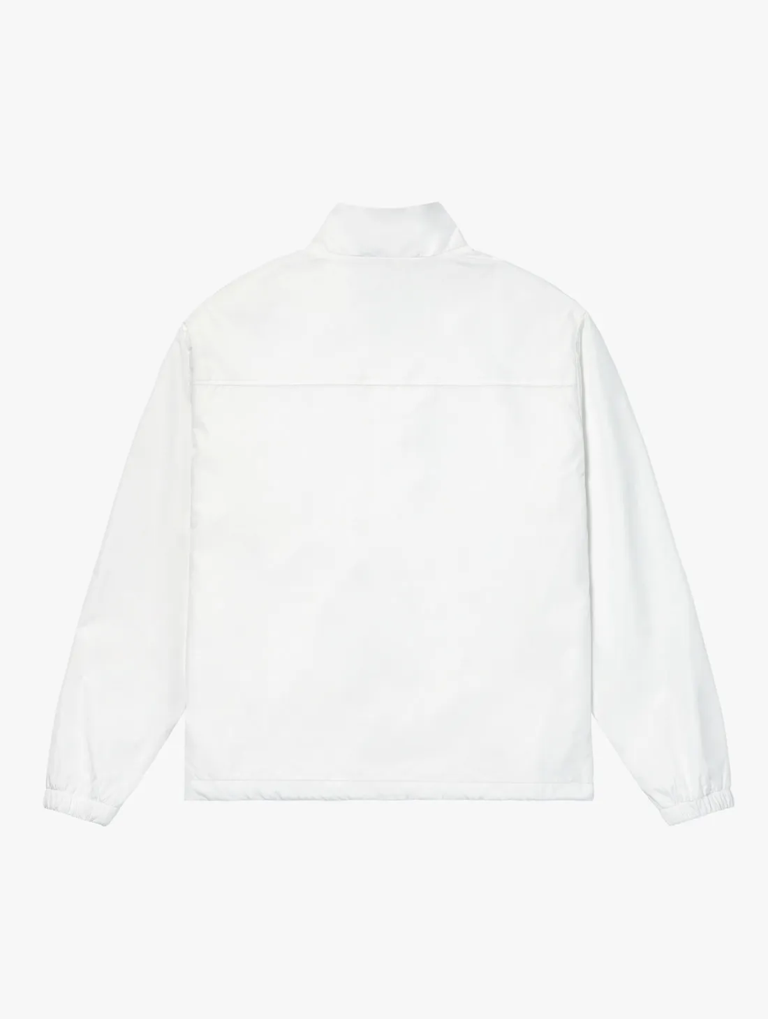 STRETCH WOVEN ANORAK-WHITE