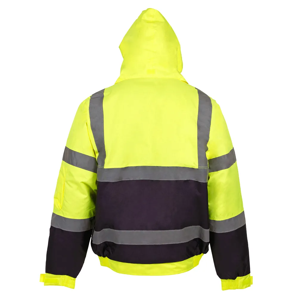 Supertouch Hi Vis 2 Tone Bomber Jacket