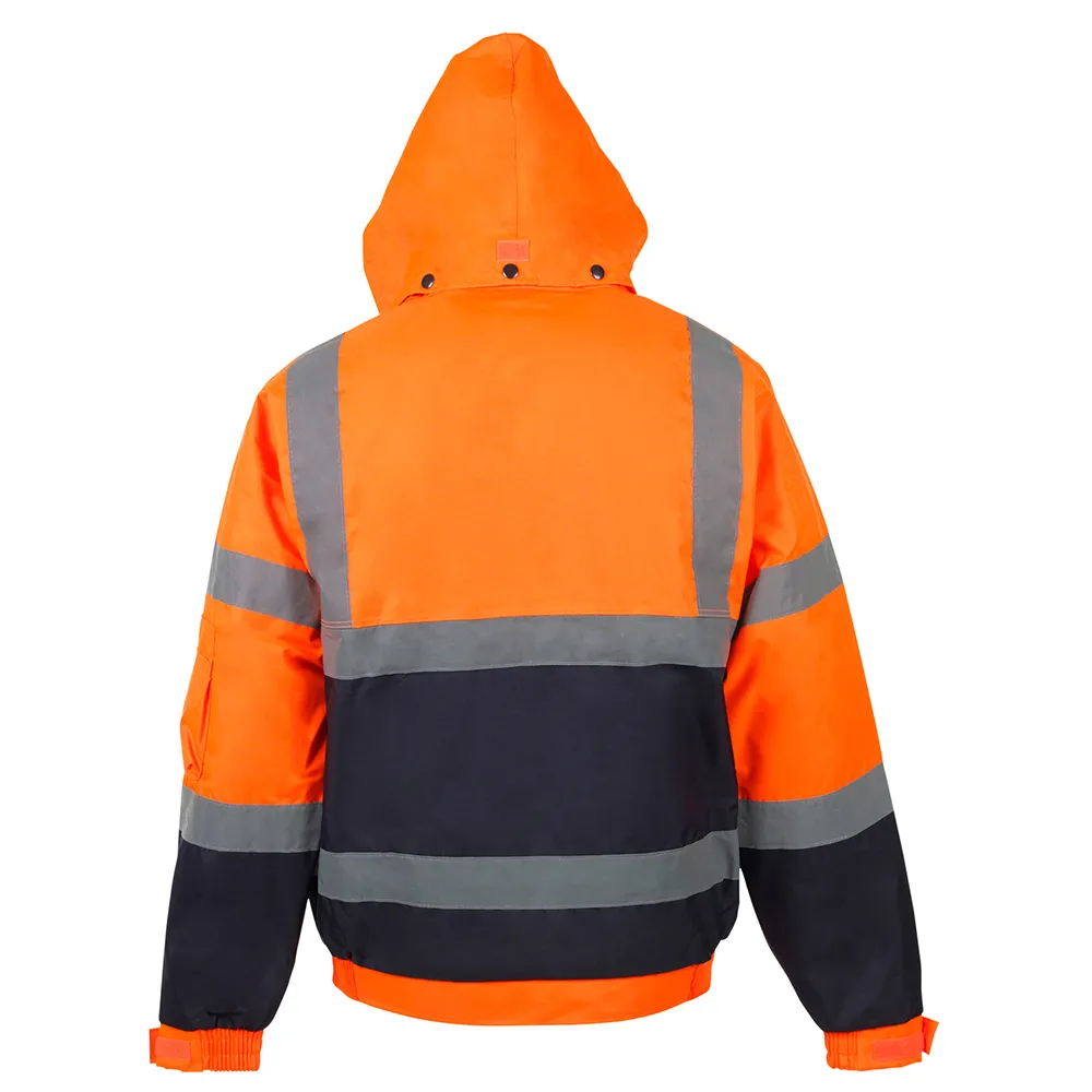 Supertouch Hi Vis 2 Tone Bomber Jacket