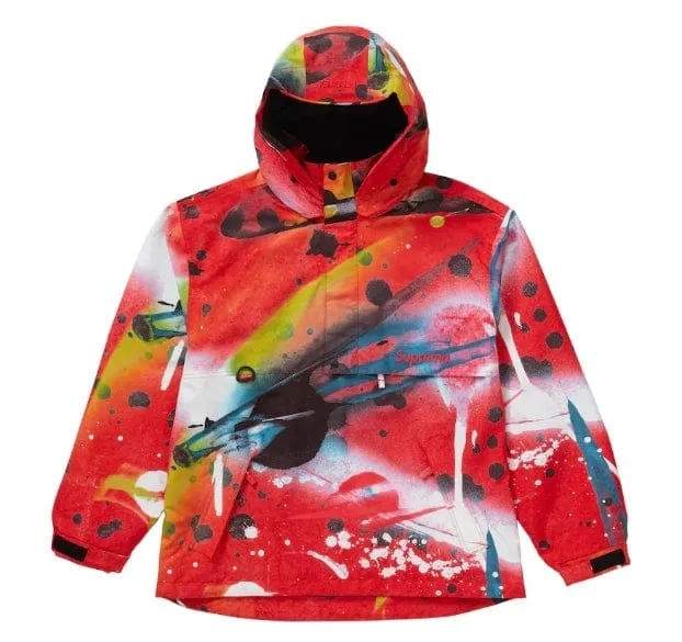 Supreme GORE-TEX Anorak Rammellzee Red