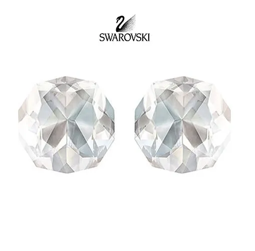 Swarovski Moonlight Crystal POINTS OF LIGHT  Pierced Earrings Studs #957048