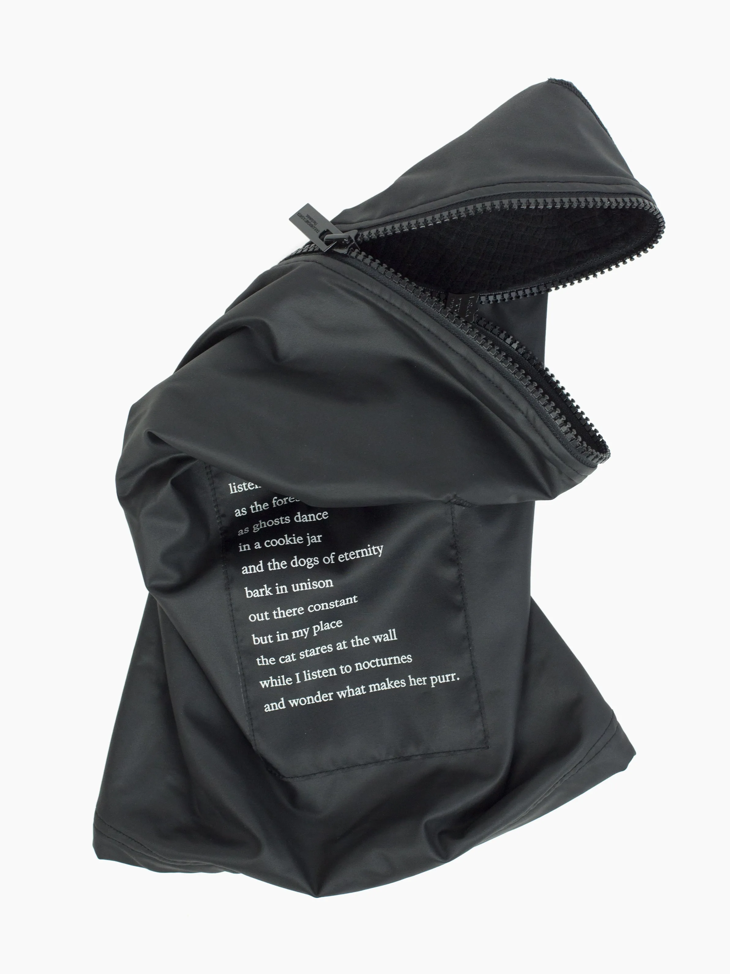 Takahiromiyashita The Soloist AW19 Chloroprene Zip-Open Balaclava