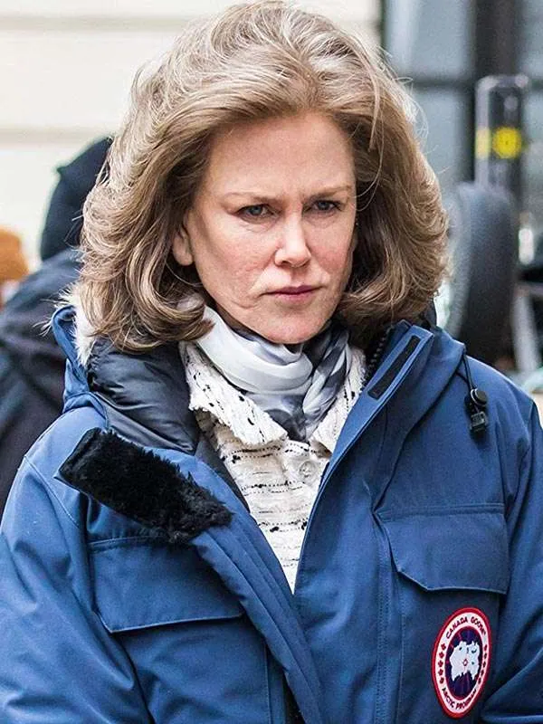 The Goldfinch Nicole Kidman Hooded Parka Coat - New American Jackets