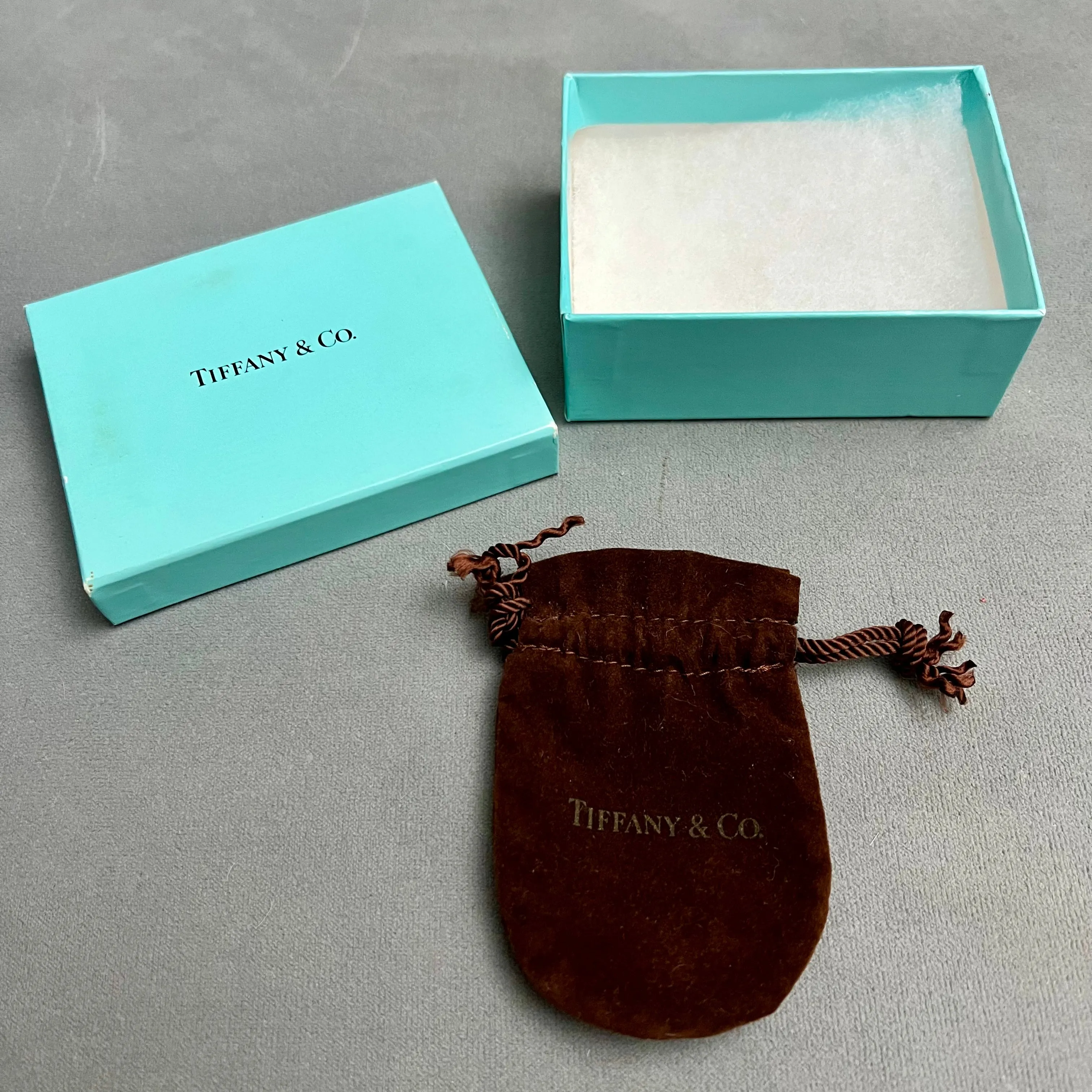 TIFFANY & Co. Jewerly Box + Pouch