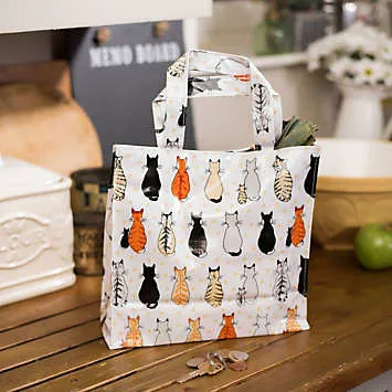 Ulster Weavers Cats In Waiting Small Shopper Bag | Grattan