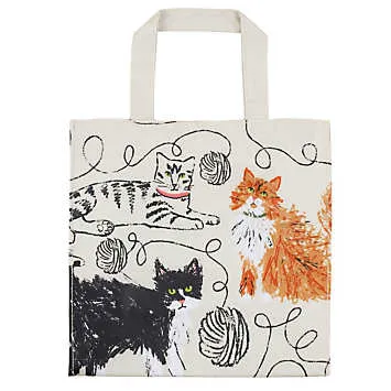 Ulster Weavers Feline Friends Small PVC Shopper Bag | Kaleidoscope