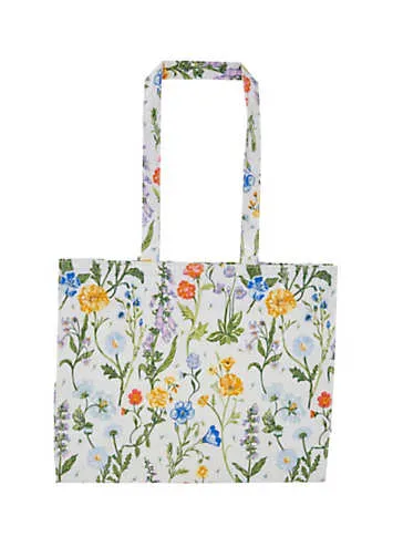 Ulster Weavers Finch & Flower Medium Shoulder PVC Shopper Bag | Grattan