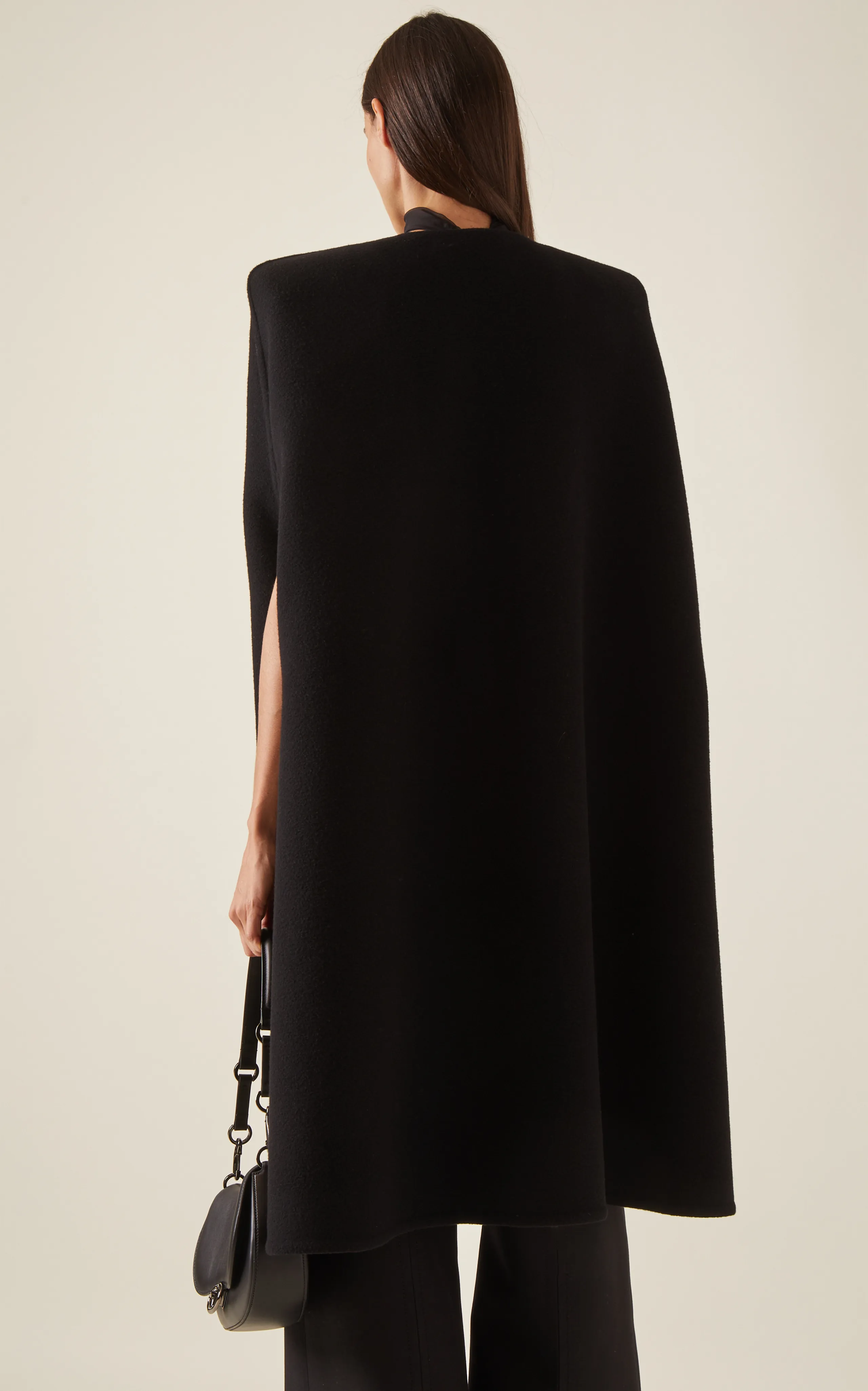 Valentino Garavani Broad-Shouldered Wool-Cashmere Cape