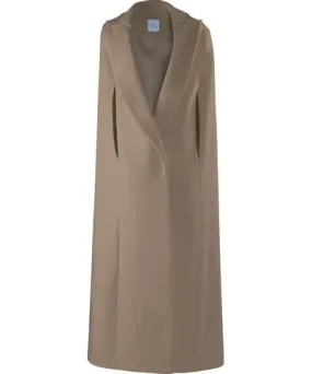 Vestiaire D'un Oiseau Libre Women's Neutrals Beige Cashmere Blend Cape