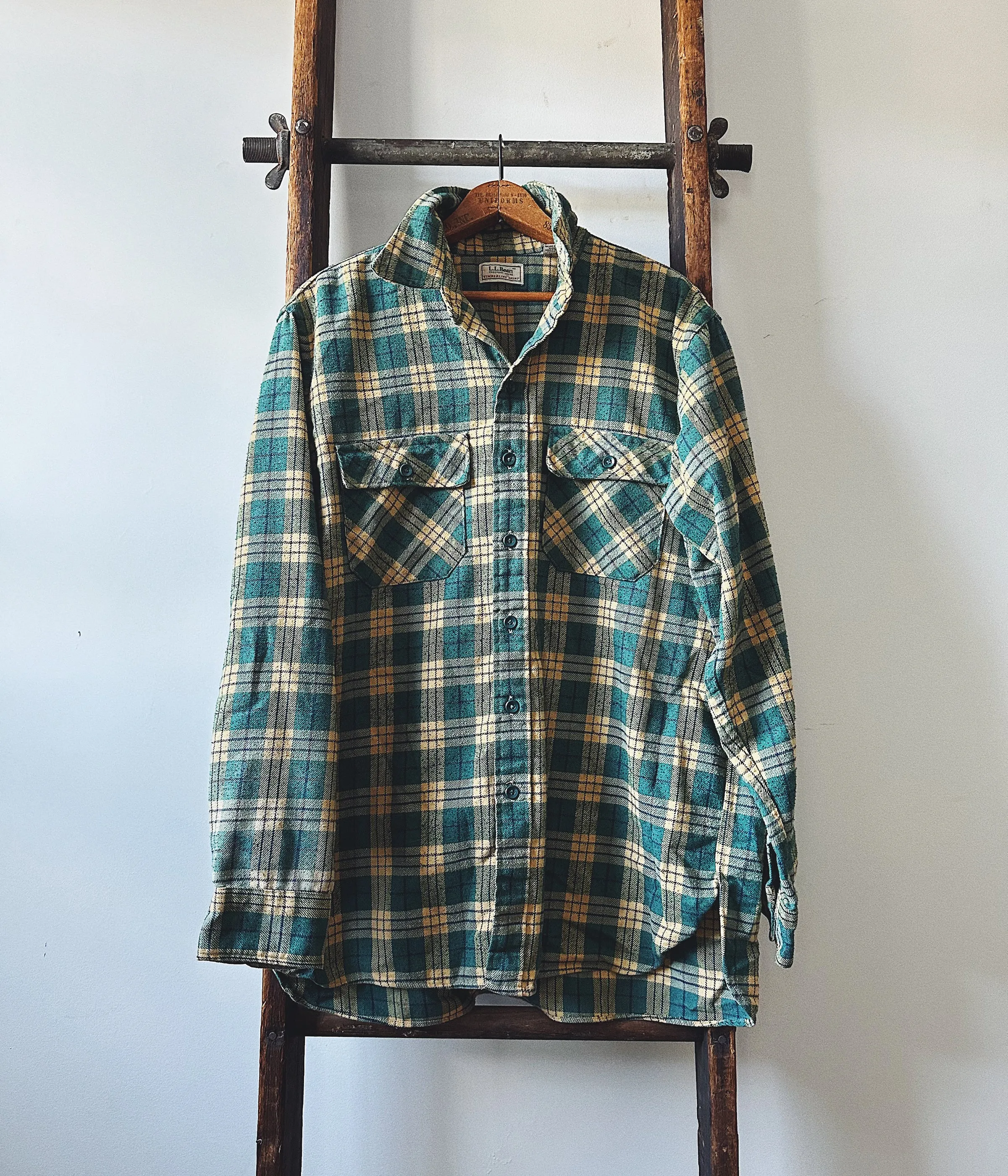 Vintage 1980s L.L.Bean Flannel Shirt – Large