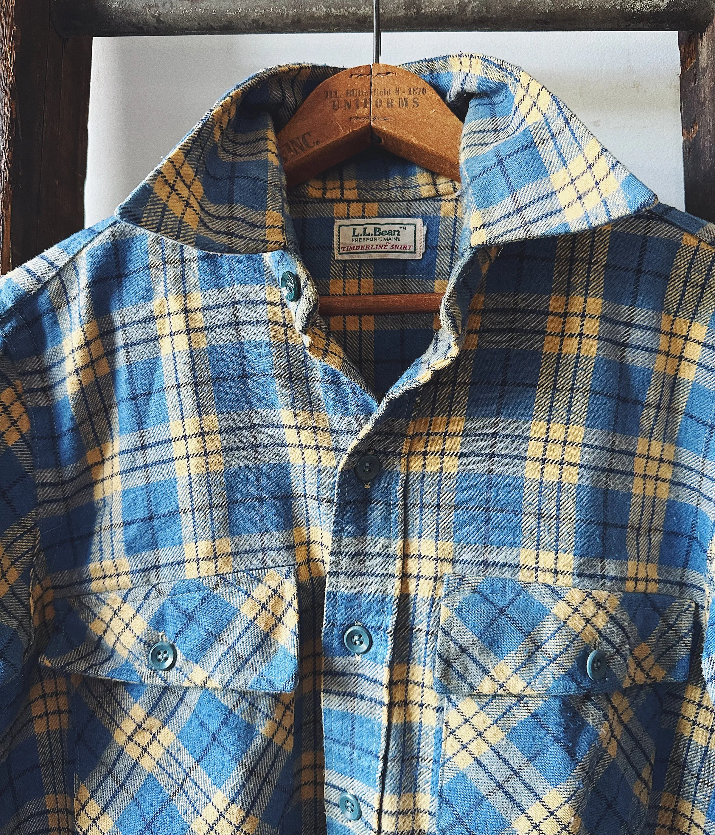 Vintage 1980s L.L.Bean Flannel Shirt – Medium