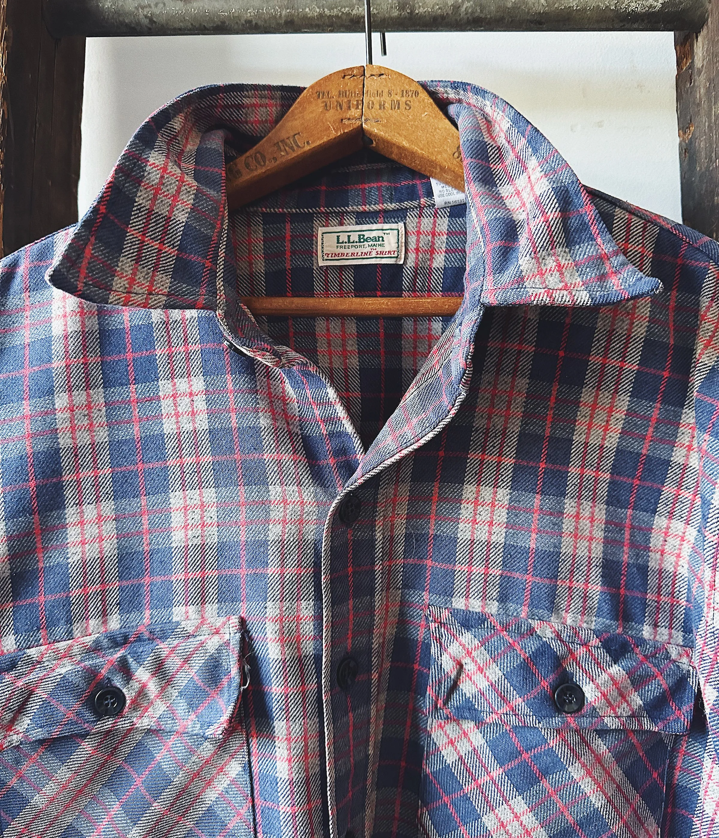 Vintage 1980s L.L.Bean Flannel Shirt – XL