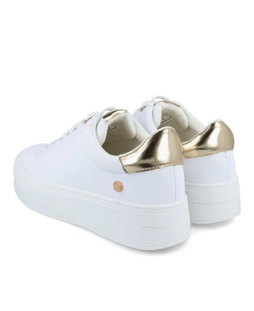 Xti 141912 White platform sneakers for women