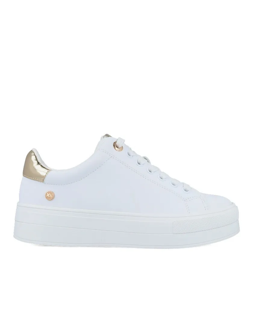 Xti 141912 White platform sneakers for women