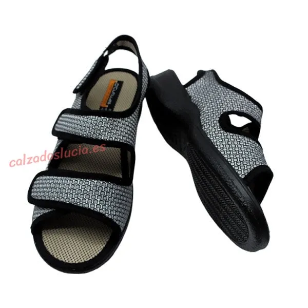 Zapatilla 3 velcros Doctor Cutillas